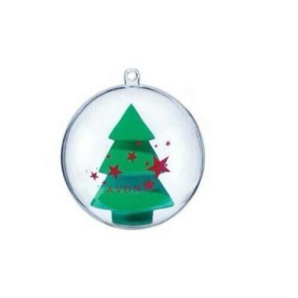Avon Holiday Makeup Applicator Ornament Christmas Tree